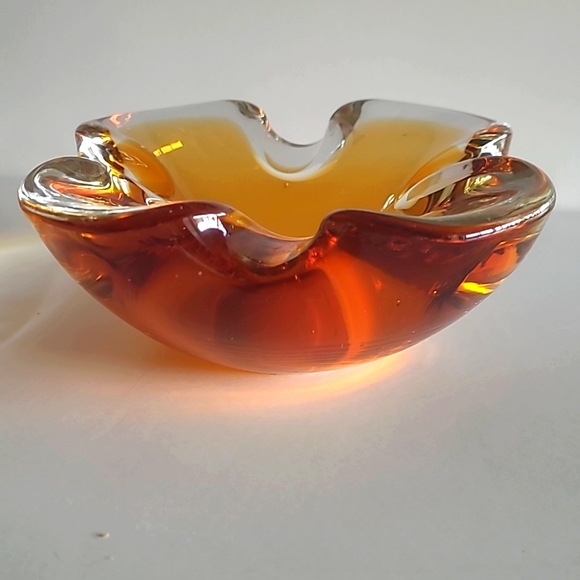MCM art glass ashtray - Picture 2 of 6